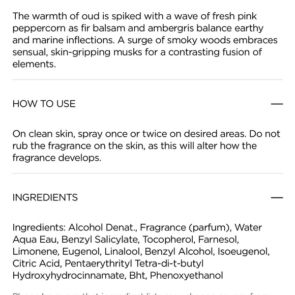 Tom Ford Oud Minerale New Without Box - Picture 3 of 4